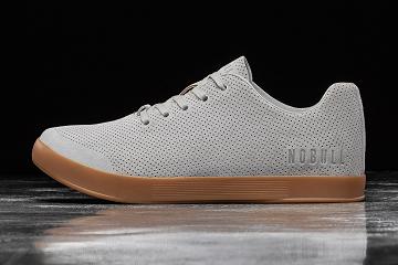 Dark / Grey Nobull Arctic Gum Suede Men's Trainers | CA E1217B